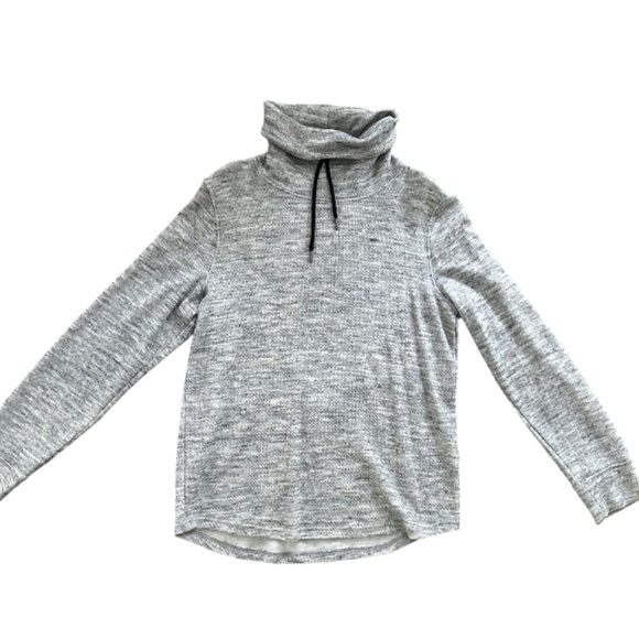 Express Men's Gray Cotton Blend Mock Sweater Size M - Picture 2 of 6